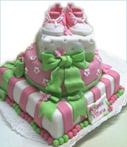 Torta Decorata: Battesimo