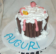 Torta Vasca da Bagno per la Festa del Pap