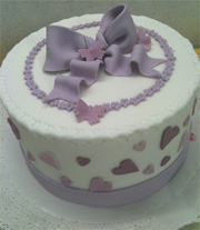 Torta Viola per la Festa della Mamma